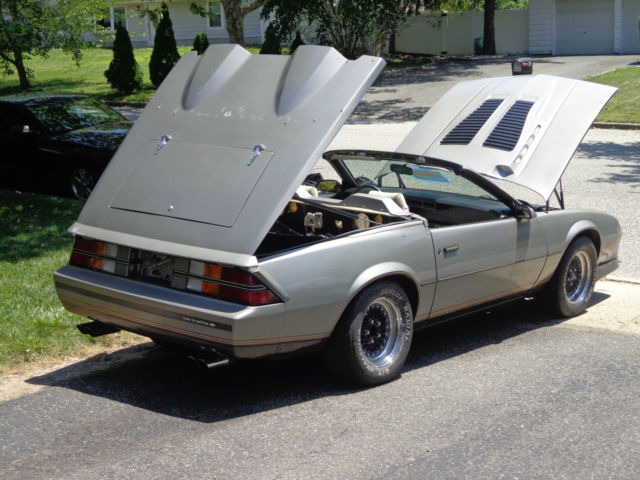 1983 Gray Chevrolet Camaro Convertible