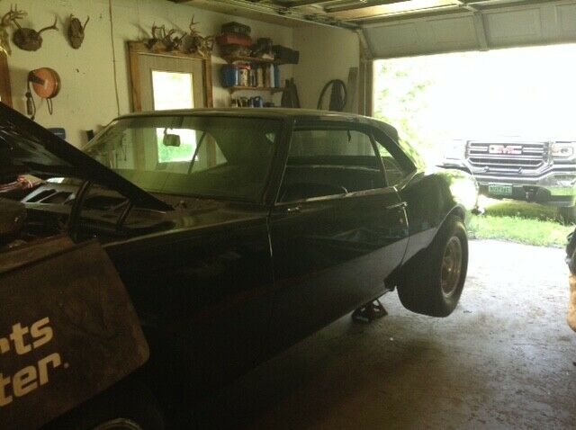 1968 Black Chevrolet Camaro