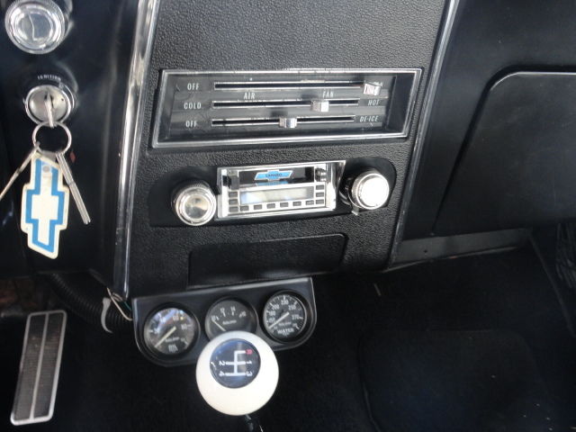 1968 Blue Chevrolet Camaro Coupe