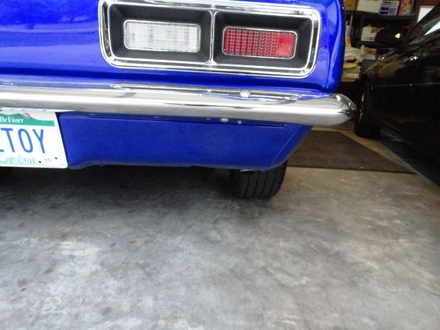 1968 Blue Chevrolet Camaro Coupe