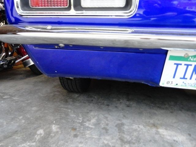 1968 Blue Chevrolet Camaro Coupe