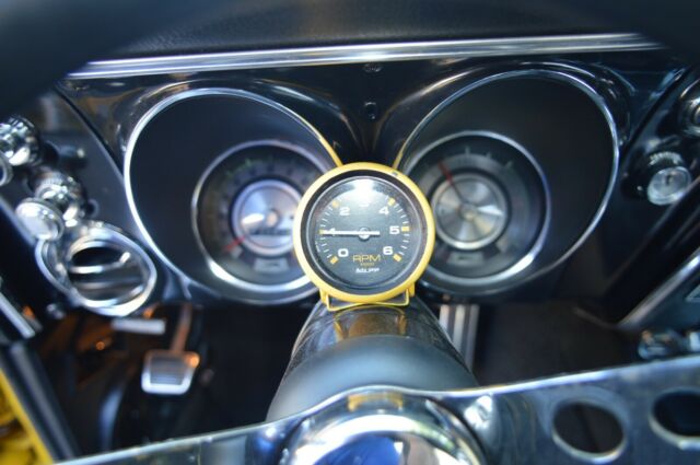 1968 Yellow Chevrolet Camaro Convertible