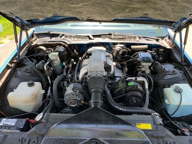 1985 Blue Chevrolet Camaro Coupe