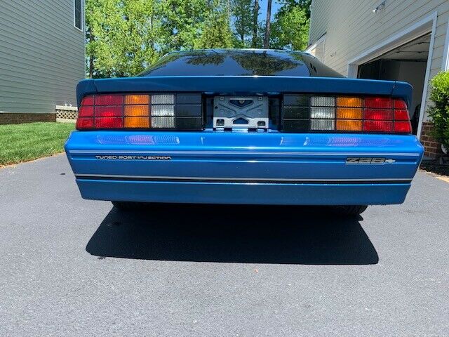 1985 Blue Chevrolet Camaro Coupe