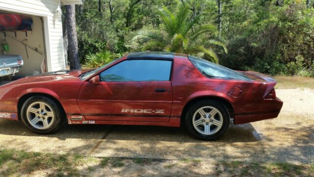 1989 Red Chevrolet Camaro Hatchback