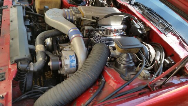 1989 Red Chevrolet Camaro Hatchback