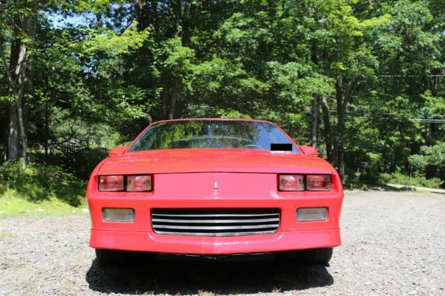 1989 Red Chevrolet Camaro Convertible