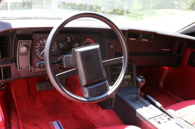 1989 Red Chevrolet Camaro Convertible