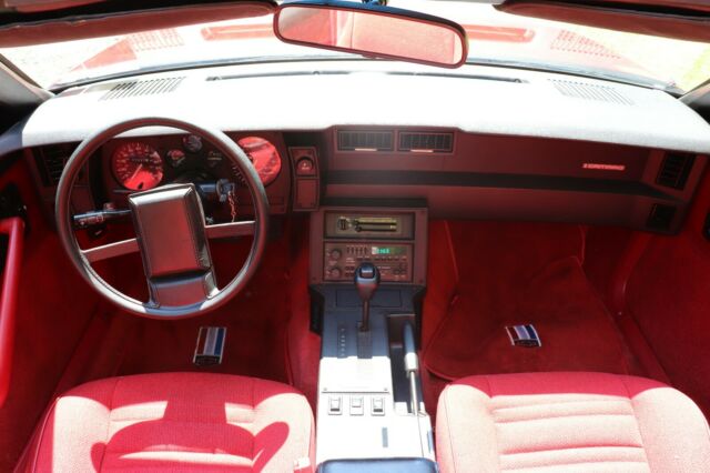 1989 Red Chevrolet Camaro Convertible