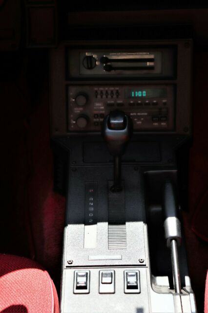 1989 Red Chevrolet Camaro Convertible