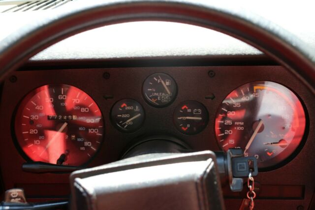 1989 Red Chevrolet Camaro Convertible
