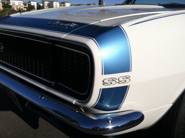 1967 Dover White Chevrolet Camaro Convertible
