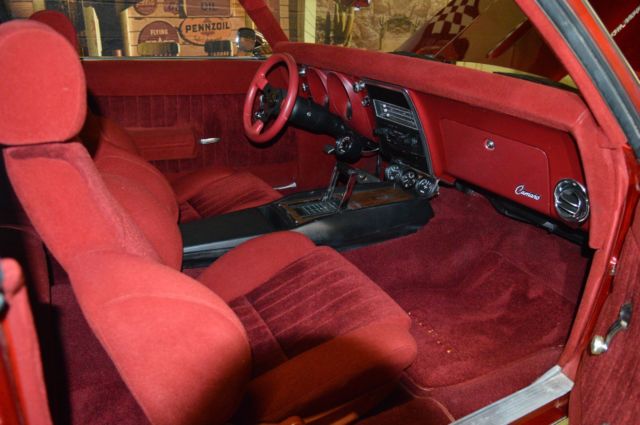 1968 Red Chevrolet Camaro Coupe