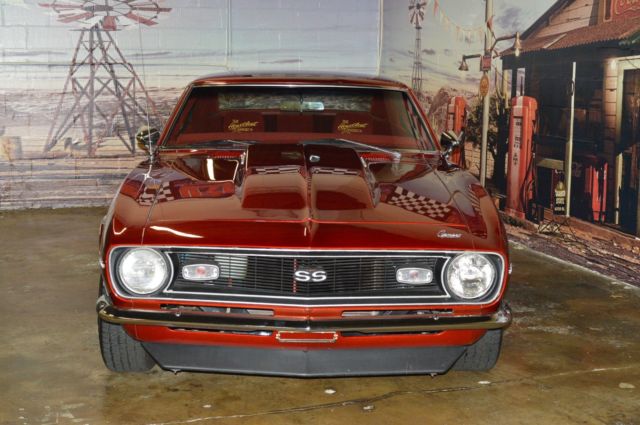 1968 Red Chevrolet Camaro Coupe