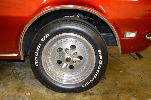 1968 Red Chevrolet Camaro Coupe