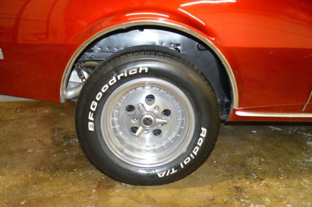 1968 Red Chevrolet Camaro Coupe