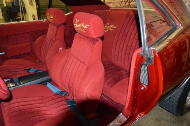1968 Red Chevrolet Camaro Coupe