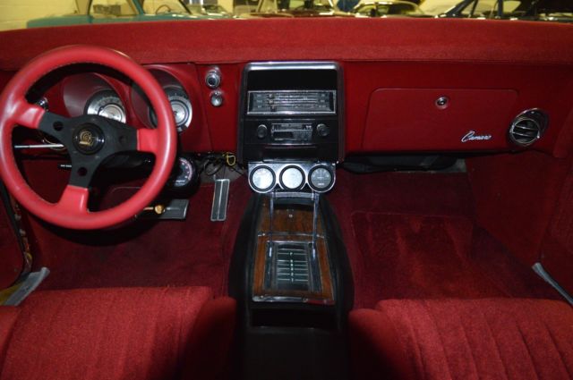 1968 Red Chevrolet Camaro Coupe