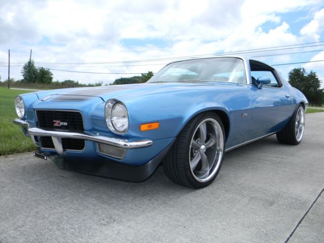 1971 Blue Chevrolet Camaro Coupe