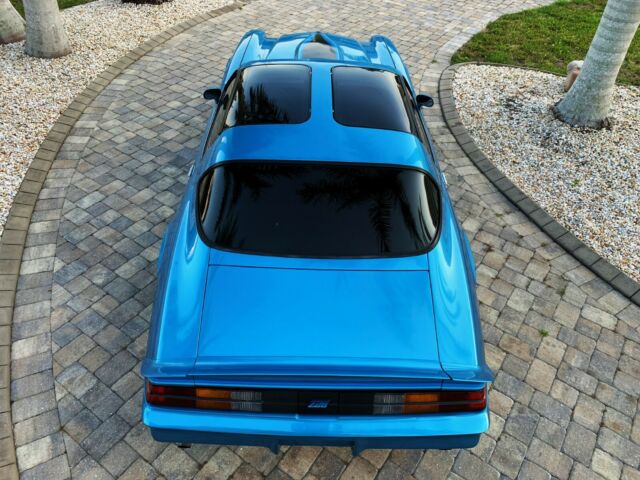 1980 Blue Chevrolet Camaro T-Top