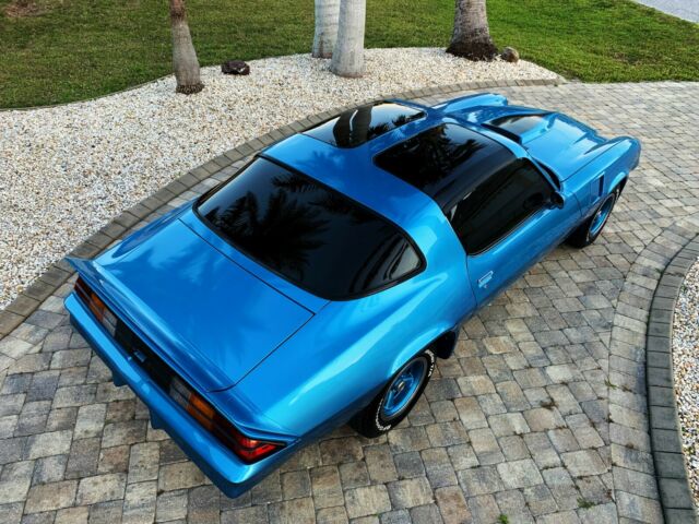 1980 Blue Chevrolet Camaro T-Top
