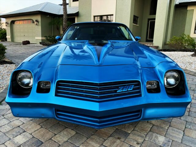 1980 Blue Chevrolet Camaro T-Top