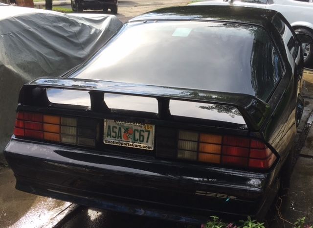 1992 Black Chevrolet Camaro Coupe