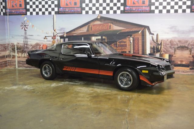1980 Black Chevrolet Camaro Coupe