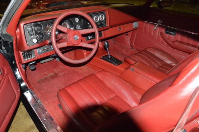 1980 Black Chevrolet Camaro Coupe