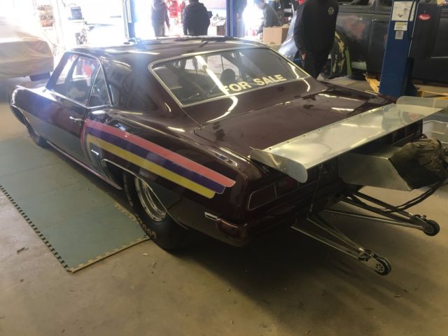 1969 Red Chevrolet Camaro