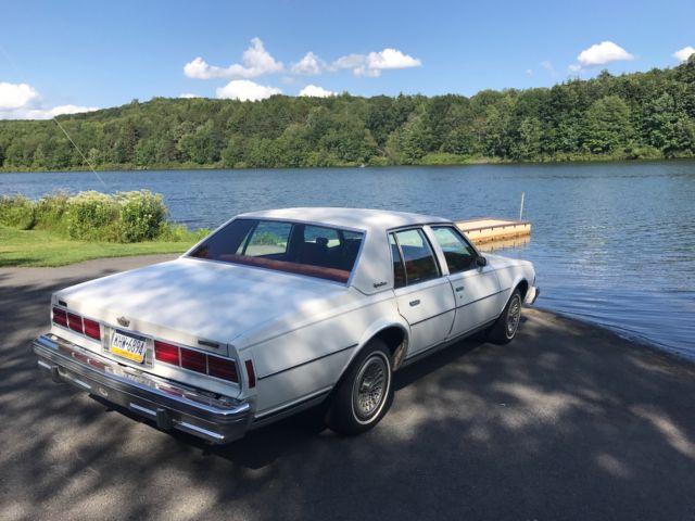 1978 White Chevrolet Capriceold Sedan
