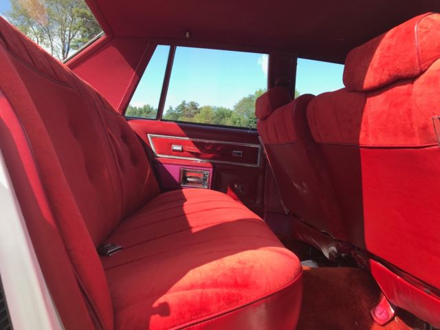 1978 White Chevrolet Capriceold Sedan