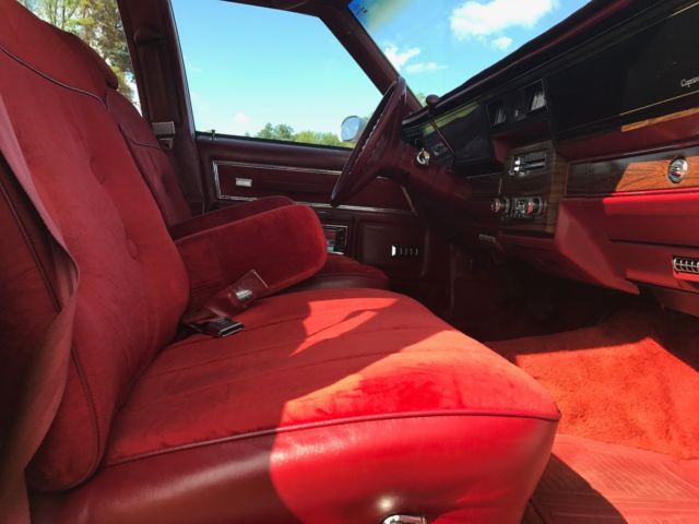 1978 White Chevrolet Capriceold Sedan