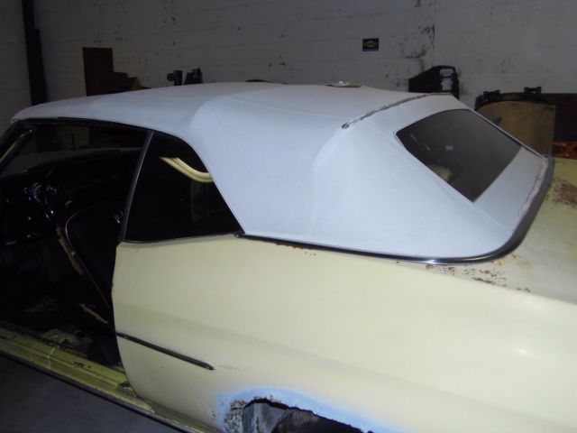 1972 Yellow Chevrolet Chevelle Convertible