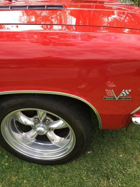 1966 Red Chevrolet Chevelle 2-Door