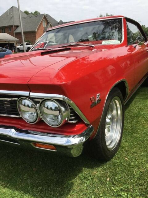 1966 Red Chevrolet Chevelle 2-Door