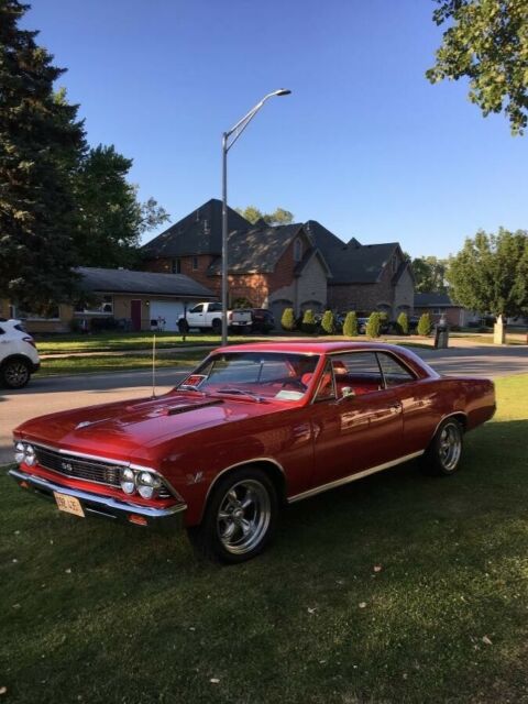 1966 Red Chevrolet Chevelle 2-Door