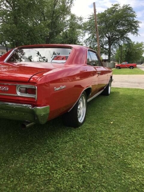 1966 Red Chevrolet Chevelle 2-Door