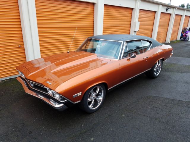 1968 Mango tango toxic orange Chevrolet Chevelle