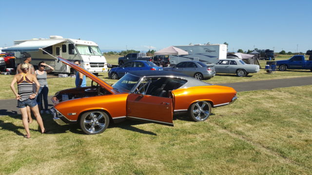 1968 Mango tango toxic orange Chevrolet Chevelle
