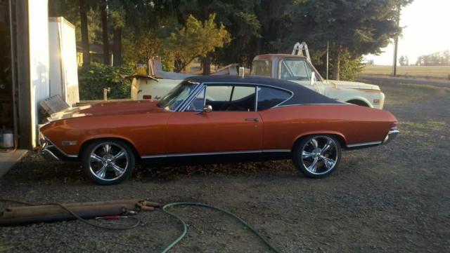 1968 Mango tango toxic orange Chevrolet Chevelle