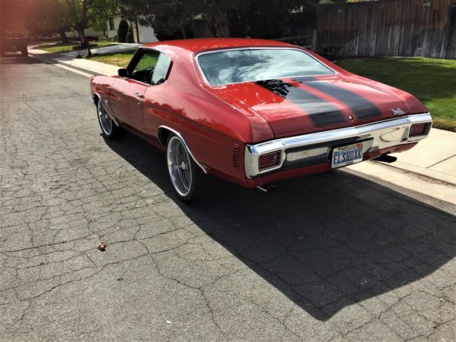 1970 Red Chevrolet Chevelle