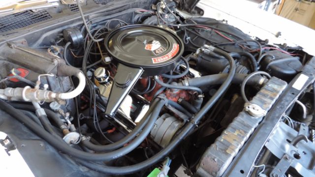 1969 White Chevrolet Capriceold Coupe