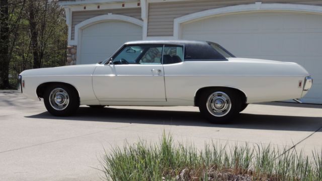 1969 White Chevrolet Capriceold Coupe