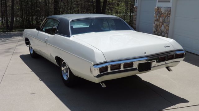 1969 White Chevrolet Capriceold Coupe
