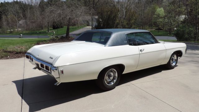 1969 White Chevrolet Capriceold Coupe