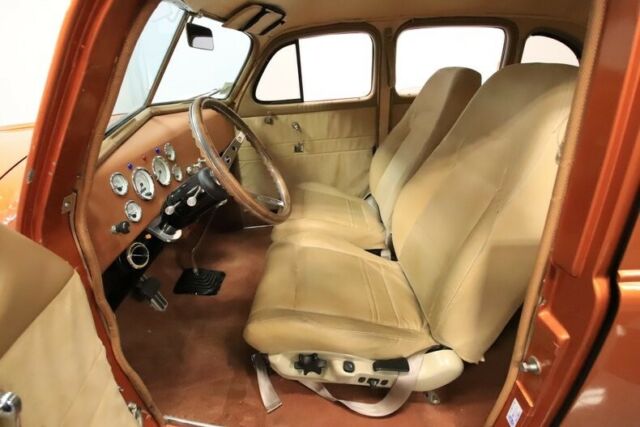 1938 Orange Pontiac Deluxe Sedan