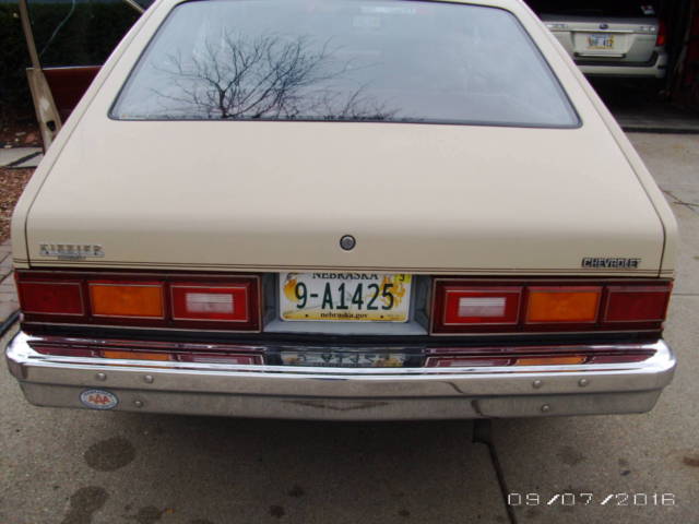 1981 beige Chevrolet Other Hatchback