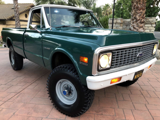 1972 Green Chevrolet C/K Pickup 2500 Cab & Chassis