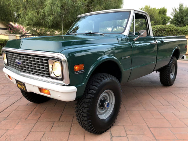 1972 Green Chevrolet C/K Pickup 2500 Cab & Chassis